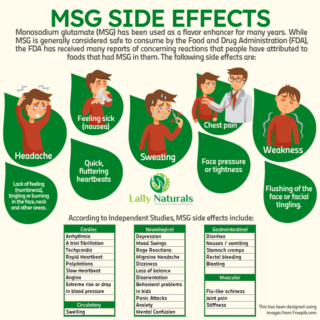 msg side effects